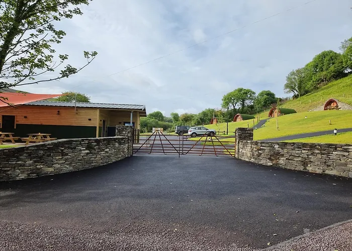 キャンプ場 Goats Path Farm And Pod Park *